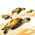 Migrating leatherback sea turtles 1.png